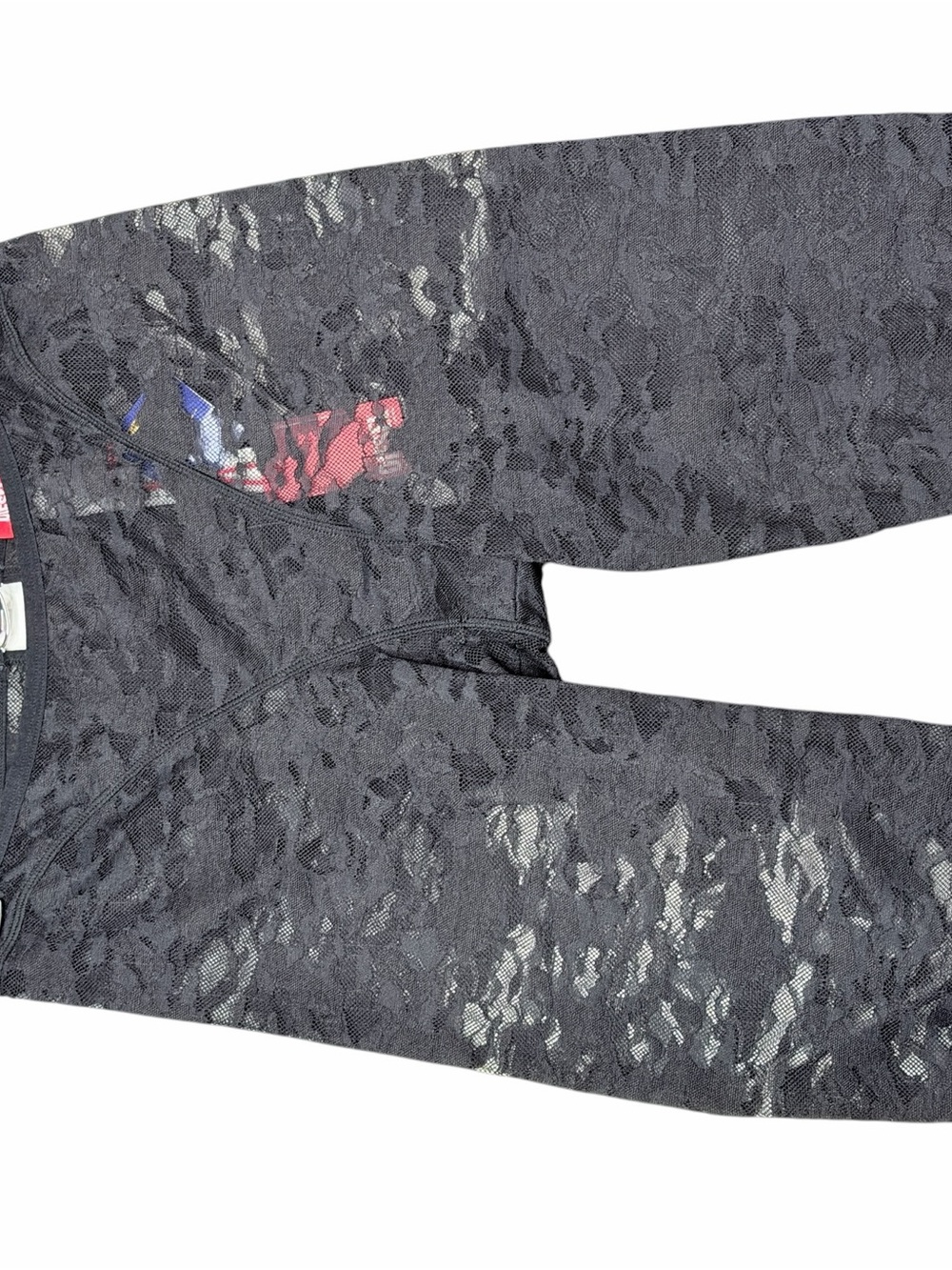 Diesel Black Lace Biker Shorts NWT
